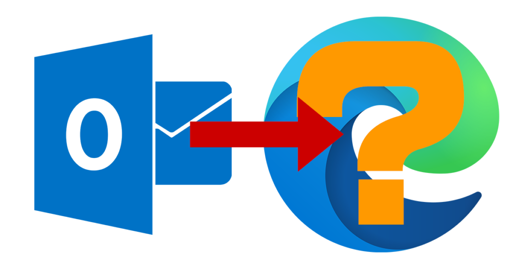 Microsoft OutlookでMicrosoft Edge以外のブラウザーに変更する設定